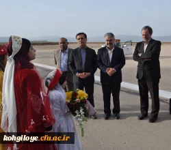 رئیس دانشگاه فرهنگیان کشور در فرودگاه مورد استقبال قرار گرفتند.
