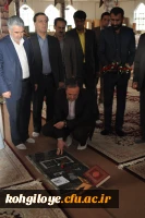 ادای احترام رئیس دانشگاه فرهنگیان کشور و همراهان به مقام والای شهیدان