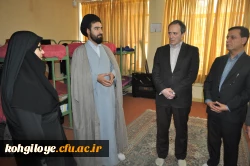 بازدید دکتر مهرمحمدی از پردیس دخترانه کوثر