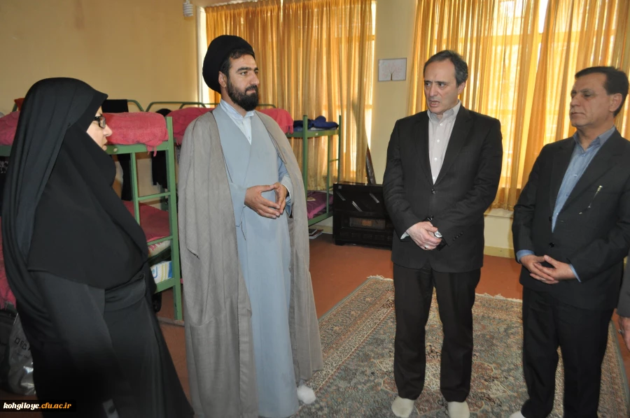 بازدید دکتر مهرمحمدی از پردیس دخترانه کوثر