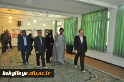 بازدید دکتر مهرمحمدی از پردیس دخترانه کوثر