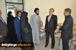 بازدید دکتر مهرمحمدی از پردیس دخترانه کوثر