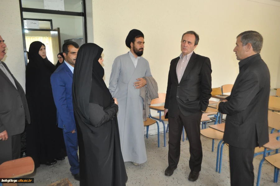 بازدید دکتر مهرمحمدی از پردیس دخترانه کوثر