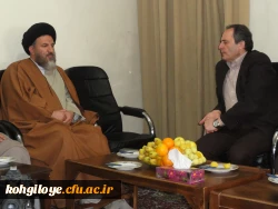دکتر مهرمحمدی و مسئولان دانشگاه فرهنگیان استان به دیدار نماینده مقام معظم رهبری در استان رفتند.