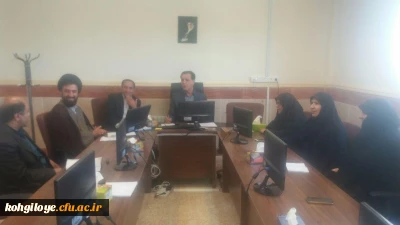 جلسه شورای فرهنگی استان در دفتر دکتر نظری با موضوع پیگیری مسائل مربوط به ستاد اقامه نماز برگزار شد.