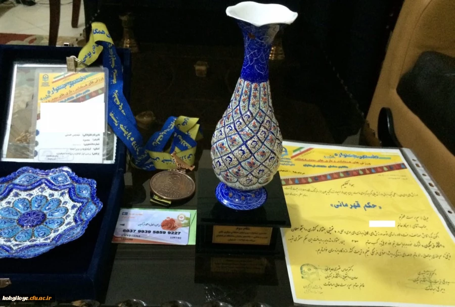 کسب مقام سوم تیمی دانشجو معلمان پردیس کوثر در جشنواره کشوری ورزش های همگانی و بومی محلی