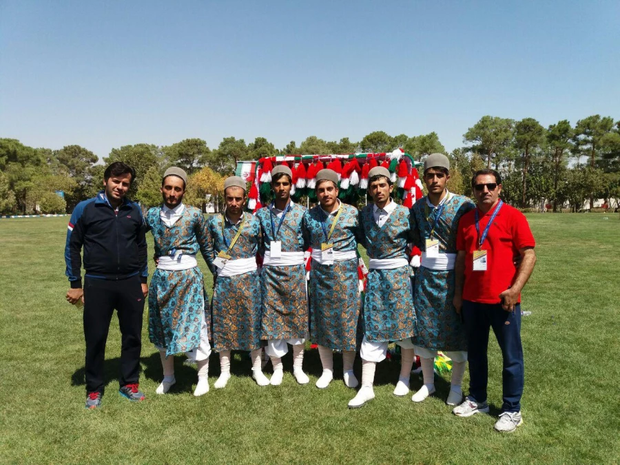 کسب مقام سوم تیمی دانشجو معلمان پردیس شهید ایزدپناه در جشنواره کشوری ورزش های همگانی و بومی محلی