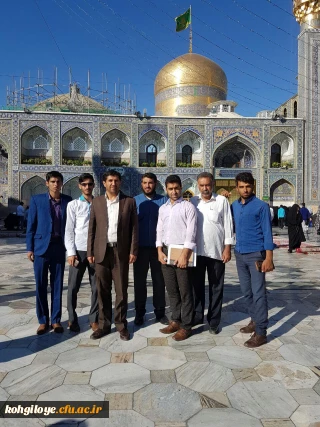 برگزاری اردوی زیارتی دانشجویان پردیس شهید ایزدپناه یاسوج تحت عنوان "پیمان با امام رئوف (ع)"