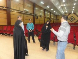 حضور عضو دبیرخانه دائمی جشنواره های فرهنگی سازمان مرکزی در پردیس های استان