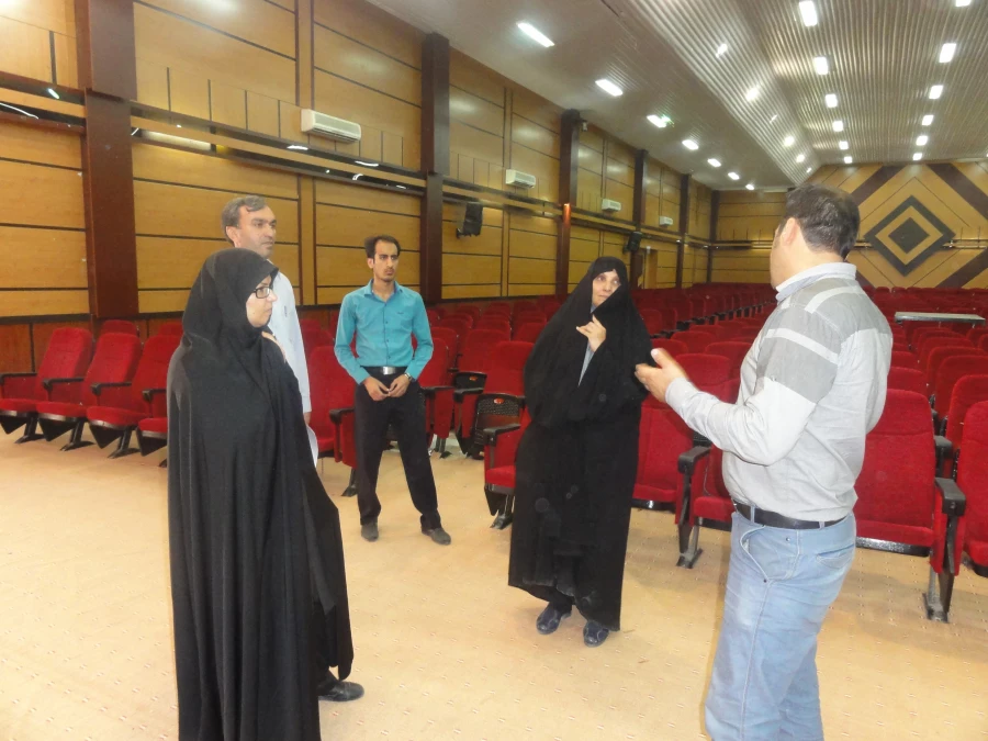 حضور عضو دبیرخانه دائمی جشنواره های فرهنگی سازمان مرکزی در پردیس های استان