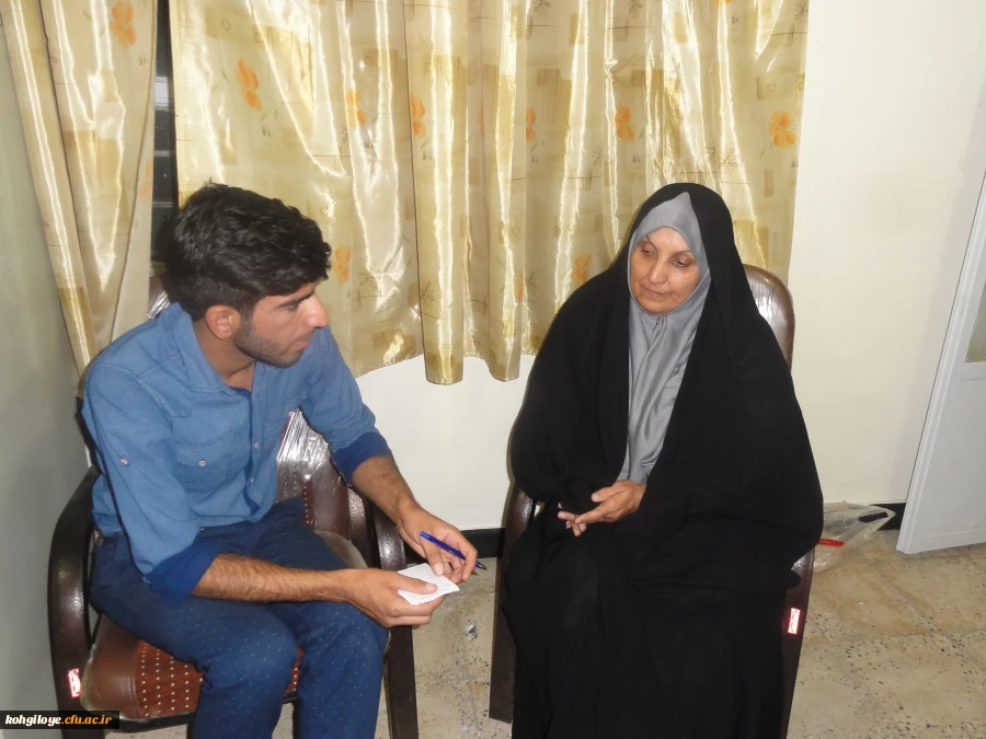 مصاحبه با سرکار خانم فاطمه حسین آبادی عضو دبیرخانه دائمی جشنواره های فرهنگی و ناظر اجرایی مسابقات