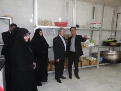 بازدید جناب آقای میرمعینی واعضای محترم دبیرخانه جشنواره های فرهنگی دانشگاه فرهنگیان از محل برگزاری بیست وششمین جشنواره تئاتر و سرود