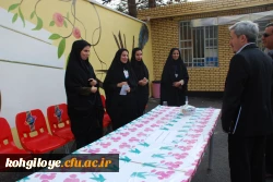 بازدید دبیر جشنواره های فرهنگی دانشگاه فرهنگیان از فرایند پذیرش و استقبال از میهمانان