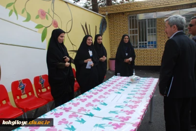 بازدید دبیر جشنواره های فرهنگی دانشگاه فرهنگیان از فرایند پذیرش و استقبال از میهمانان