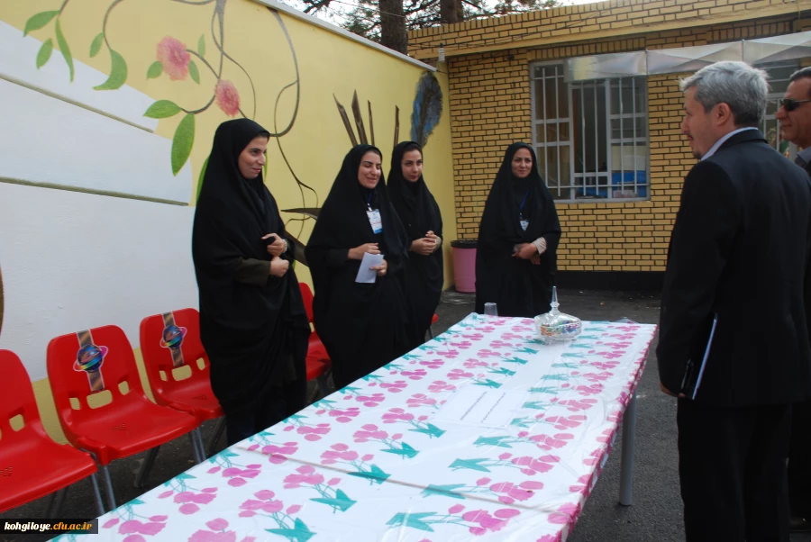 بازدید دبیر جشنواره های فرهنگی دانشگاه فرهنگیان از فرایند پذیرش و استقبال از میهمانان
