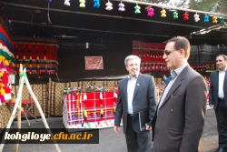 بازدید دبیر جشنواره های فرهنگی دانشگاه فرهنگیان از فرایند پذیرش و استقبال از میهمانان