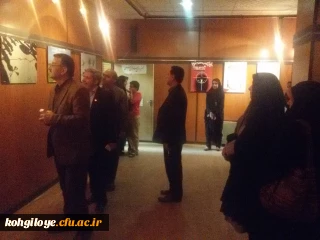 مدیرکل فرهنگی دانشگاه فرهنگیان از نگارخانه جشنواره بازدید کردند