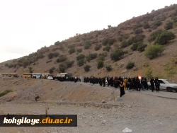 دانشجو معلمان حاضر در جشنواره تئاتر و سرود از شهر توریستی سی سخت بازدید کردند