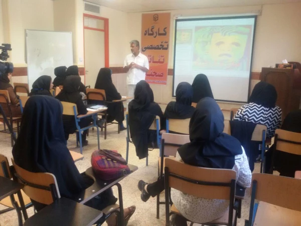 گزارش تصویری از کارگاه های تخصصی آموزشی تئاتر و سرود