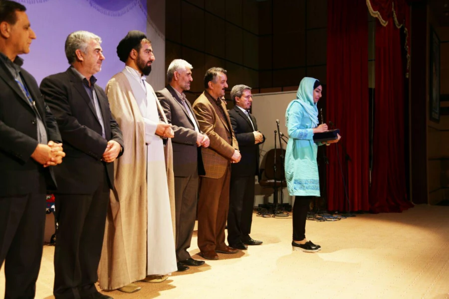 گزارش تصویری از اختتامیه جشنواره تئاتر و سرود دانشجو معلمان دختر دانشگاه فرهنگیان سراسر کشور (2)