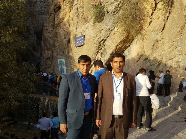 بازدید دانشجو معلمان پسر سراسر کشور از آبشار یاسوج