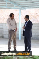 میثاق دانشجو معلمان پسر شرکت کننده در جشنواره تئاتر و سرود با شهدای گمنام