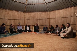 بازدید دانشجو معلمان پسر جشنواره تئاتر و سرود از سی سخت