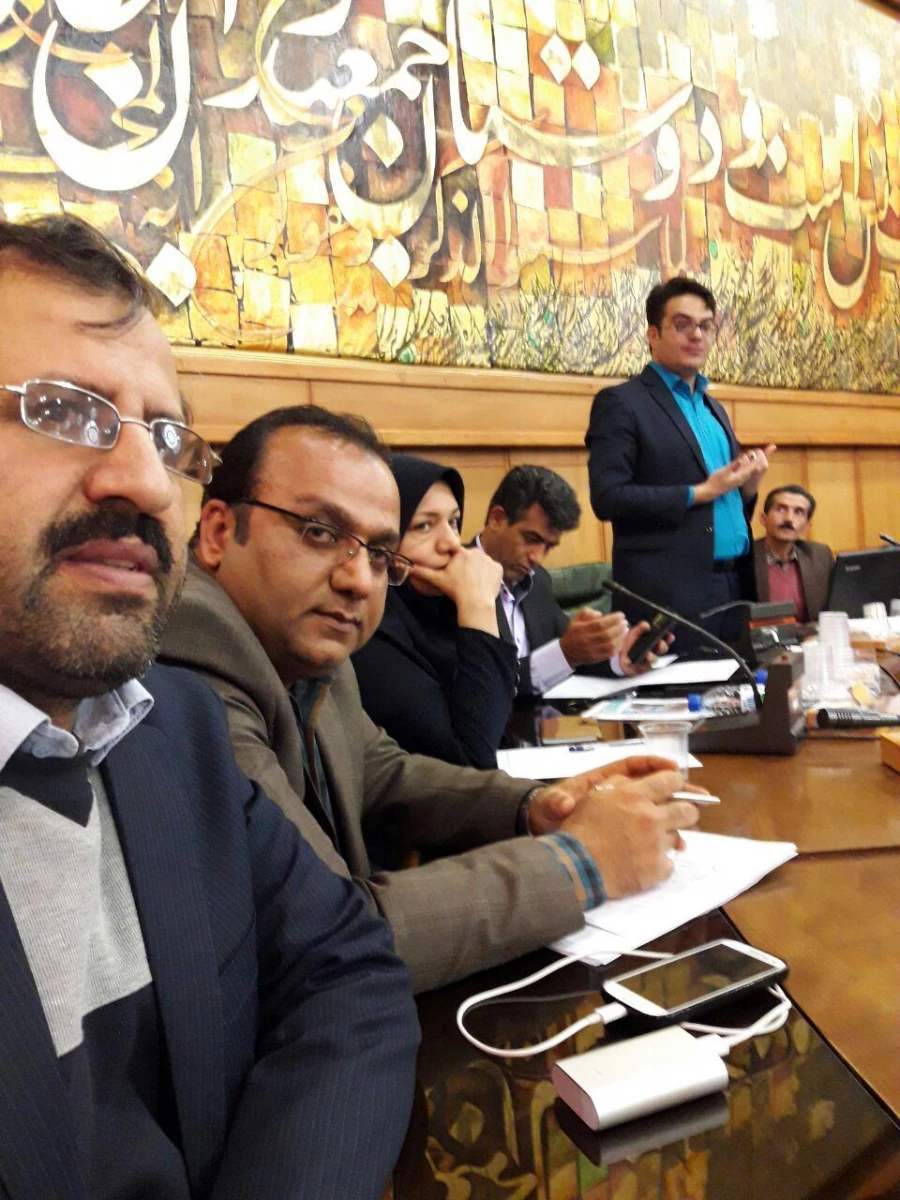 حضور اعضای هیئت علمی و کارشناس نظارت و ارزیابی استان در دوره بالندگی حرفه ای در شیراز