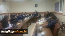 جلسه ریاست محترم دانشگاه فرهنگیان استان  با مدیران، معاونان و سرپرستان خوابگاه های دو پردیس