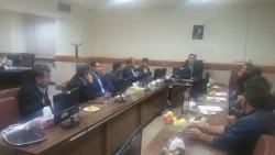 جلسه ریاست محترم دانشگاه فرهنگیان استان  با مدیران، معاونان و سرپرستان خوابگاه های دو پردیس