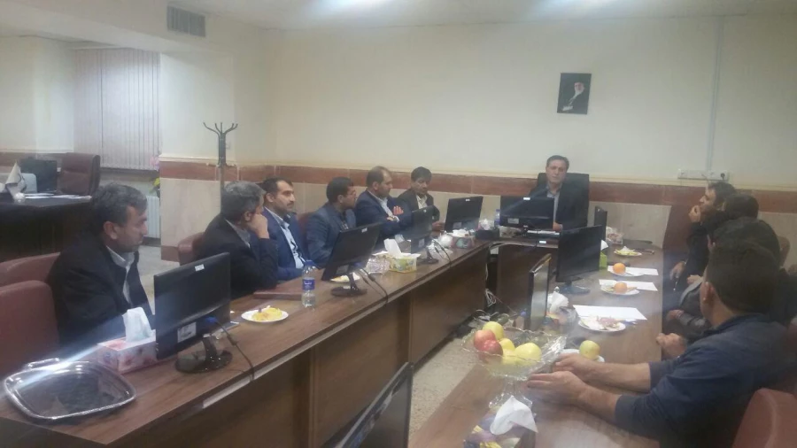 جلسه ریاست محترم دانشگاه فرهنگیان استان  با مدیران، معاونان و سرپرستان خوابگاه های دو پردیس