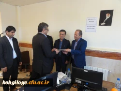 جلسه تکریم و معارفه مدیر مالی دانشگاه فرهنگیان استان برگزار شد