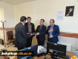 جلسه تکریم و معارفه مدیر مالی دانشگاه فرهنگیان استان برگزار شد