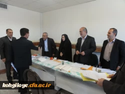 بازدید ریاست دانشگاه فرهنگیان استان از روند مصاحبه پذیرفته شدگان مرحله اول آزمون استخدام پیمانی آموزش و پرورش