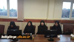 جلسه معارفه مدیریت امور پردیس های دانشگاه فرهنگیان استان کهگیلویه و بویراحمد برگزار گردید.