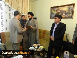 دیدار مدیریت امور پردیس های دانشگاه فرهنگیان استان از خانواده شهید خدامراد پارسیان نژاد
