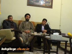 دیدار مدیریت امور پردیس های دانشگاه فرهنگیان استان از خانواده شهید خدامراد پارسیان نژاد