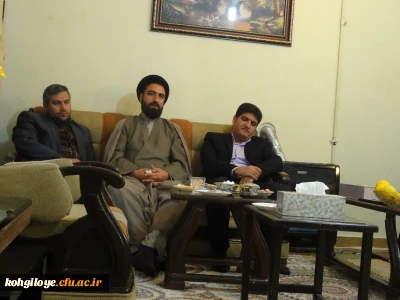 دیدار مدیریت امور پردیس های دانشگاه فرهنگیان استان از خانواده شهید خدامراد پارسیان نژاد
