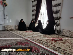 دیدار مدیریت امور پردیس های دانشگاه فرهنگیان استان از خانواده شهید سید فایز نظری