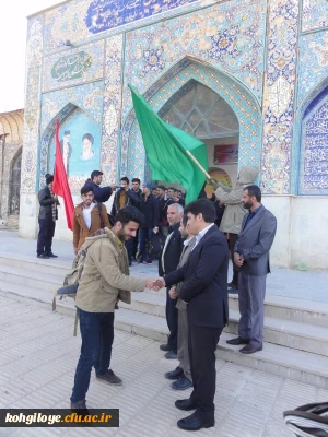 با حضور مدیر امور پردیس ها ، مراسم بدرقه کاروان دانشجویی راهیان نور دانشگاه فرهنگیان برگزار شد.
