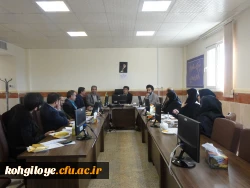 جلسه شورای فرهنگی اجتماعی دانشگاه فرهنگیان استان برگزار گردید.