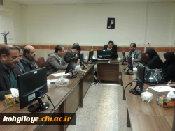 نشست ریاست محترم دانشگاه با اعضای هیات علمی پردیس های دانشگاه فرهنگیان استان