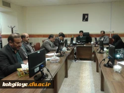 نشست ریاست محترم دانشگاه با اعضای هیات علمی پردیس های دانشگاه فرهنگیان استان