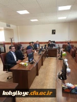 معارفه آقای پناهی به عنوان امین اموال لایه استانی