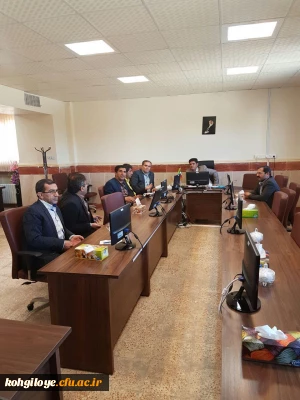 در جلسه هماهنگی کارکنان واحد استانی دانشگاه انجام شد:

معارفه آقای پناهی به عنوان امین اموال لایه استانی