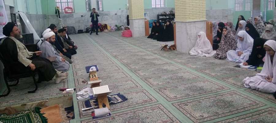 برگزاری مراسم معنوی اعتکاف در دانشگاه فرهنگیان استان کهگیلویه و بویراحمد