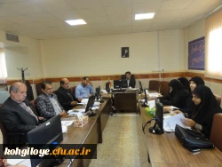 جلسه شورای آموزشی دانشگاه فرهنگیان استان برگزار گردید