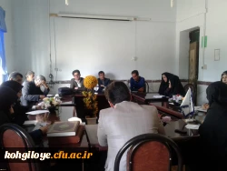 برگزاری نشست هم اندیشی مدیریت دانشگاه فرهنگیان استان با کارکنان پردیس کوثر