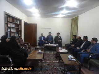 در آستانه ماه مبارک رمضان برگزار گردید

دیدار مسئولین دانشگاه فرهنگیان استان با آیه الله ملک حسینی