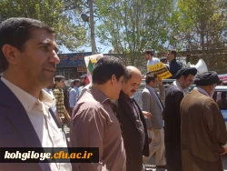 حضور گسترده دانشگاه فرهنگیان استان در راهپیمایی روز جهانی قدس 5